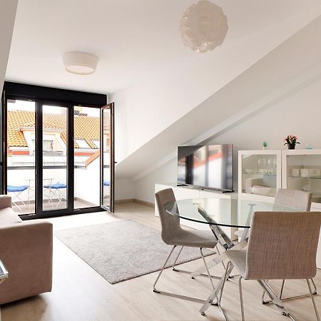 Atico Con Terraza En Playa De San Lorenzo Gijón Exteriör bild
